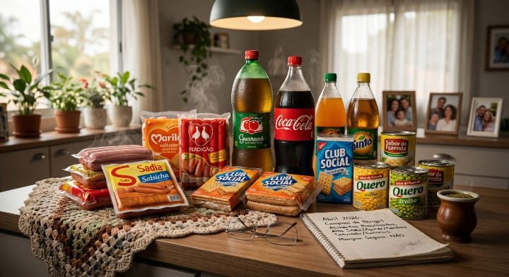 Alimentos ultraprocessados ricos em sódio e açúcar que podem prejudicar a saúde auditiva depois dos 60 anos